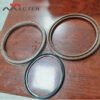 Volvo Scania maintenance-free rear wheel oil seal fluororubber 125*148.3/156*7/9.3 Volvo Scania maintenance-free rear wheel oil seal